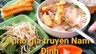 Ẩm thực..ĐI ĂN SÁNG PHỞ BÒ GIA TRUYỀN 25K MỘT TÔ QUÁ NGON LUÔN.Biển Nguyễn ngọc.
