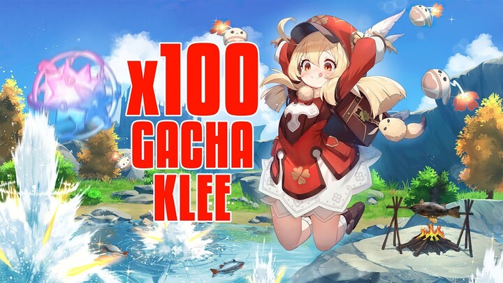 Gacha Genshin Impact - Klee Banner 100 Kali Pull