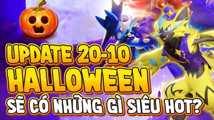 Pokemon Unite | Update Halloween Có Những Gì Hot | Skin Lucario, Pokemon Mới Greedent (Quân Unite)