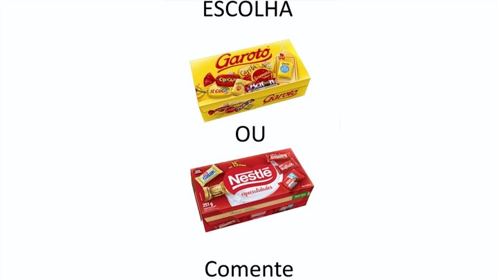 Caixa de Bombo Garoto vs Nestle