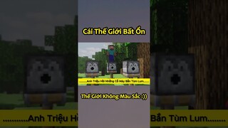 Minecraft Bất Ổn Nhưng Thế Giới Này Là Của Anh Đen Xì Xì 🤣 #shorts