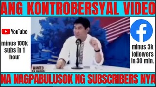 (NEW VIRAL) FULL VIDEO NI RAFFY TULFO NA DENELETE NYA, WOW MALI ATA