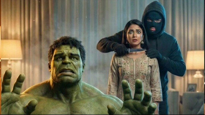 Hulk cheating with his wife