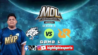 MDL ID S9 | HARI 2 MINGGU 1, EVOS ICON VS RRQ SENA, GAME 1