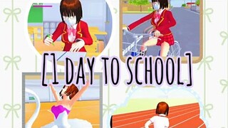 [1 day to school]sakura school simulator💗🌷🙆
