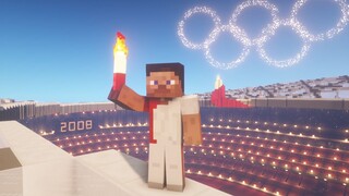 Tái hiện Lễ khai mạc Thế vận hội Olympic Bắc Kinh 2008 bằng Minecraft