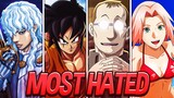 THE MOST HATED CHARACTERS IN ANIME