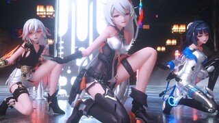 Dòng siêu mẫu 172CM [Honkai Impact 3-MMD] Không Shy [Great God Dog PV Pay]