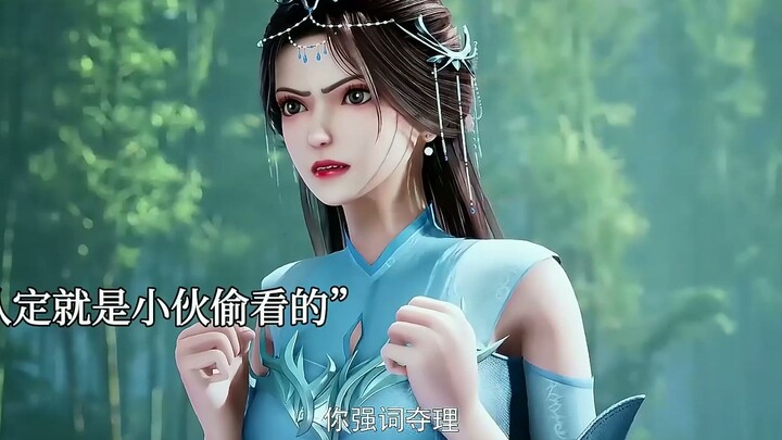 สาวสวยอาบน้ำเผลอให้หนุ่มแอบเห็นหมดเลย ท่าทางโกรธนี่โคตรเด็ด...