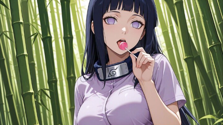BIBIR HINATA MENGGODA BANGET BRO