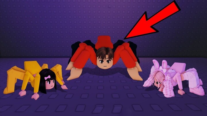 Yuta, Mio Dan Baby Celine Jadi Laba Laba Kaki Delapan  ROBLOX