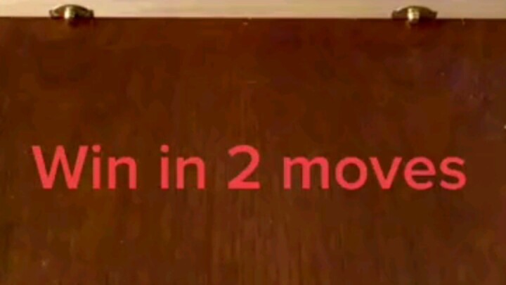 2 moves check mate on chess