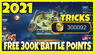 5 WAYS TO GET FREE BATTLE POINTS TRICKS 2021 | MOBILE LEGENDS