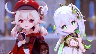 和小可莉录了可爱的视频，好开心ﾉ≧∀≦)