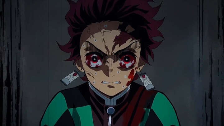 Tanjirou turned on the stripes, [Tanjirou was completely angry] tore off the legs of the fallen prin