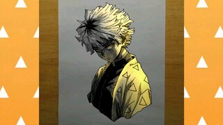 Glow Art Agatsuma Zenitsu