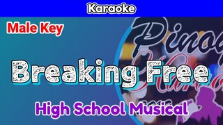 Breaking Free by High School Musical (Karaoke : Male Key)