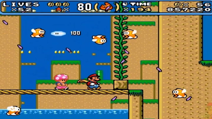 ใหม่ Super Mario Multiverse 100% World 4 Bat Mario ตอนที่ 2