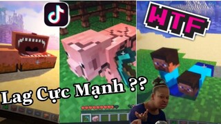 #72 Tik Tok Minecraft - Khi Mạng Bị Lag Nhưng Bạn Lại Muốn Chơi Minecraft 😂