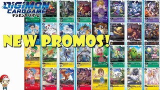 Digimon TCG Tamer Promos Revealed! So Many New Promos! (Digimon TCG News)