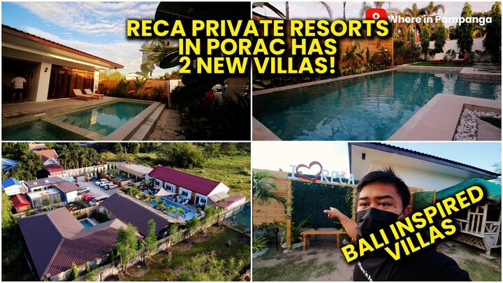 Reca Private Resort in Porac has 2 new villas
