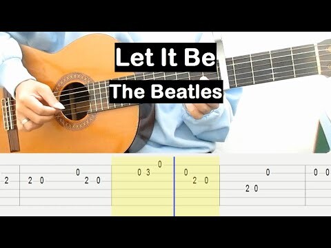 Let It Be You Guitar Tutorial (The Beatles) Melody Guitar Tab Guitar Lessons for Beginners