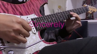Apakah menyenangkan memainkan Violet Evergarden OP dengan gitar elektrik? (Hormat kami covernya)