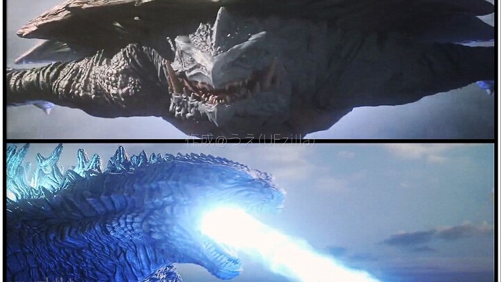 【Godzilla vs. Gamera】Movie-style doujinshi clips + behind-the-scenes footage (dubbed version) (2021)
