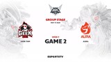 Geek Fam vs Aura GAME 2 MPL ID S13 | AURA VS GEEK ESPORTSTV