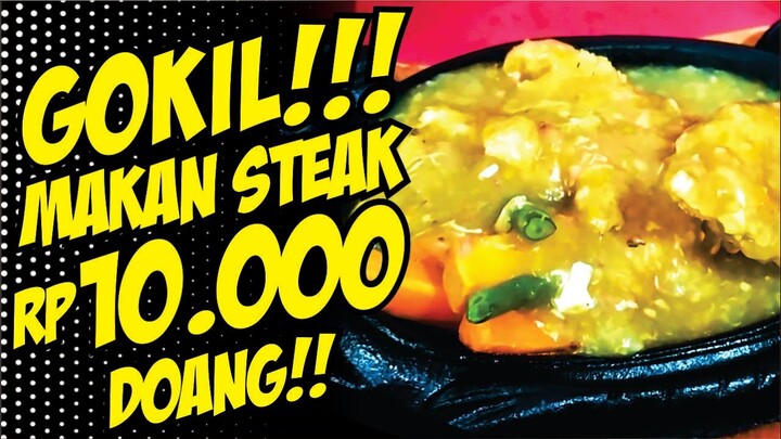 STEAK MURAH ENAK RP 10.000 DOANG! || STEAK MURAH DI KLATEN || AYAM GORENG & NFC || KULINER KLATEN