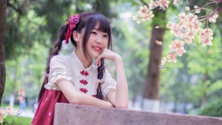 【Sweet and Sour Three Baths】Peach Blossom Smile❤ Jumping in this Peach Blossom Spring (Chinese style