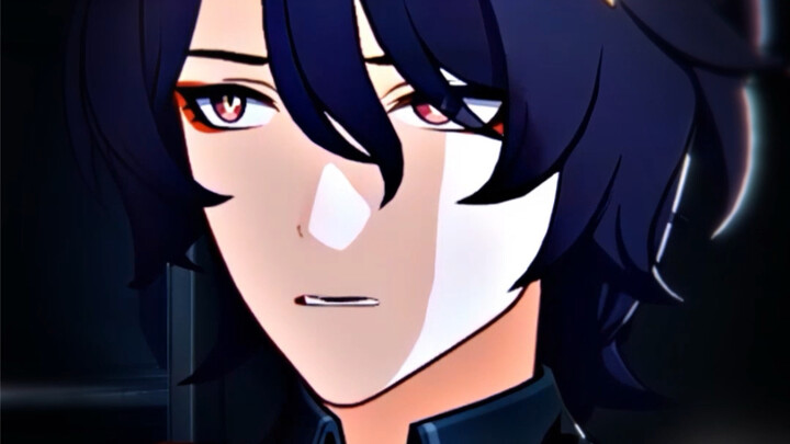 Imutnya kontras saat ayah angkat memarahi sambil mendelik～