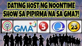 DATING HOST NG NOONTIME SHOW PIPIRMA NG KONTRATA! MAGIGING KAPUSO NA!