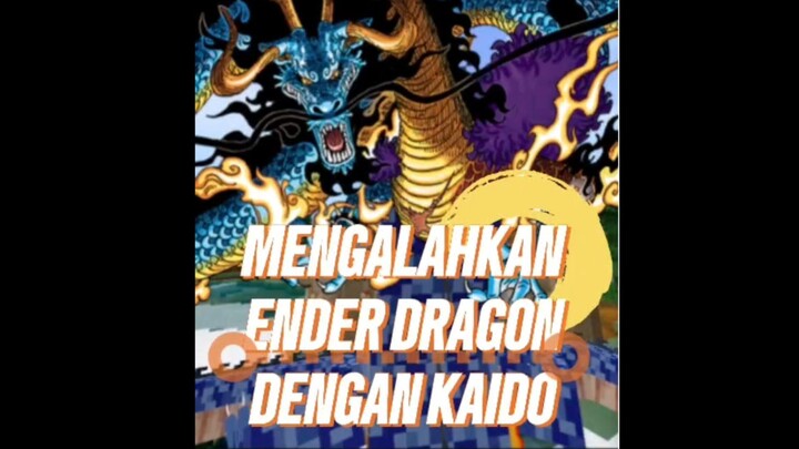 Mengalahkan Ender Dragon dengan Mode Naga Kaido! Apakah Aku Bisa Jadi Raja Naga di Minecraft?!