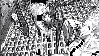 Efek medan Jujutsu Kaisen 266 adalah pengambilan waktu. Gojo Satoru kembali dari kebangkitan dan mel