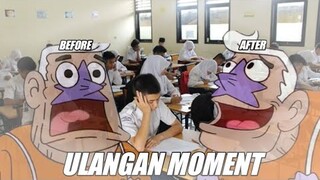 SEBELUM DAN SESUDAH UJIAN MOMENT