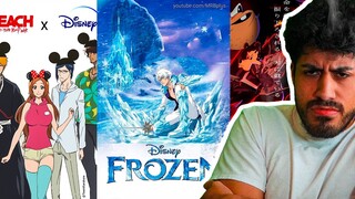 4 MINUTES of REACTING to BLEACH DISNEY+ MEMES