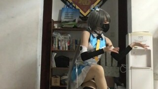 رقصة منزلية معاد رقصها لأغنية «صقيع وثلج ألف عام» | لكن بزي لوه تيان يي ✧✿