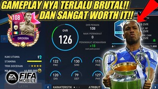 DIDIER DROGBA 108 ICON!! TEST GAMEPLAY ST BADAK NO COUNTER FIFA MOBILE INDONESIA - YUAHPLAY