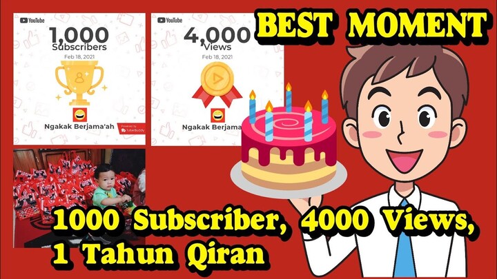 1000 SUBSCRIBER 4000 VIEWS, BEST MOMENT 1th