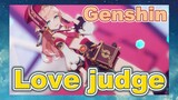 Love judge