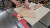How to sand wood to a perfect round shape? Make your own table saw jig! 【Woodworking】