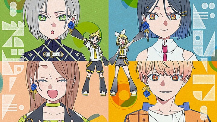 [Subtitle CC Mandarin] [Hino Mori Shibo × Hanari Minori × Shiraishi An × Tenma Tsutomu × Kagamine Ri