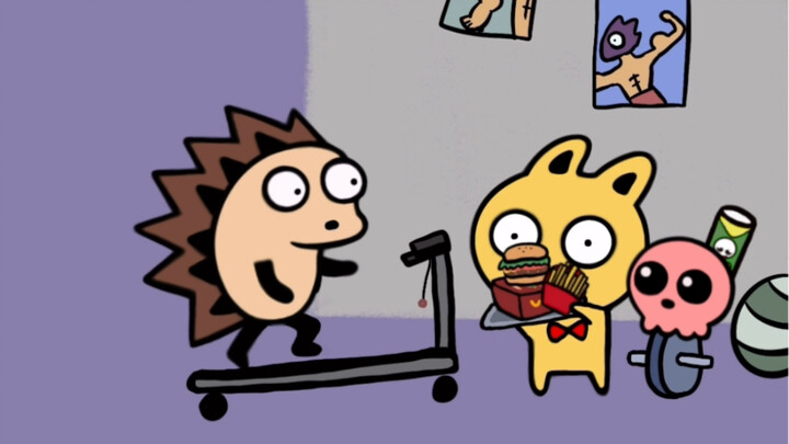 【Weird Town】I heard you want to lose weight? Your friends won't let you succeed (no