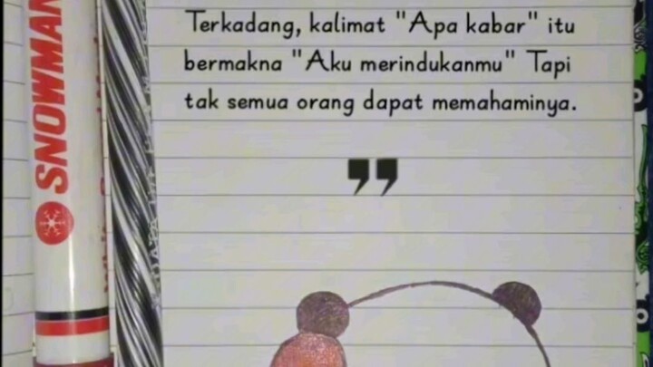 makna apa kabar