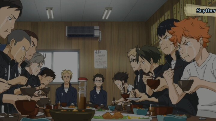 Tearjerker Scene: Karasuno after losing to Aoba Johsai