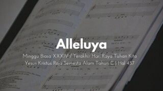 Alleluya HR Tuhan Kita Yesus Kristus Raja Semesta Alam Tahun C - cover by JenniferOdelia