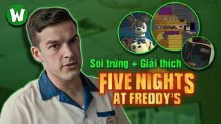 TOÀN BỘ CÁC CHI TIẾT THÚ VỊ TRONG 5 ĐÊM KINH HOÀNG | FIVE NIGHTS AT FREDDY'S