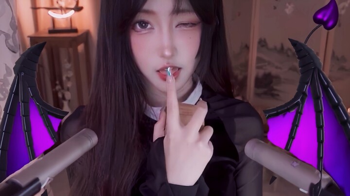 【เอ้อไถ่ช่วยนอนหลับ】รวมเสียงกระตุ้นจากเจลว่านหางจระเข้เนื้อฟองน้ำสุดละมุนของปีศาจน้อย ฉบับตัดต่อไร้เ