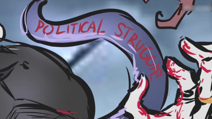 "Beneath the crumbling throne lies a poisonous tumor that is eating away at itself."